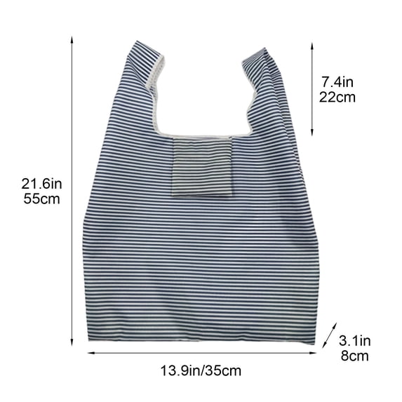 Bfogop Reusable Grocery Bags, Eco-Friendly Folding Tote Shopping Bag fits in Pocket, Washable Waterproof Nylon Pouch Bags Foldable Reusable Shopping Bags