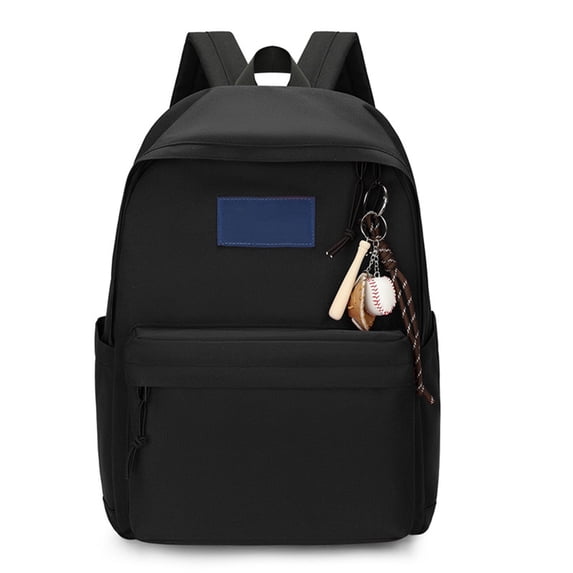 Bfogop School Backpack for Teen Students Bookbag - Large Capacity with 2 Compartments Laptop Backpacks, High Density Sturdy Stitched Shoulder Straps, Lightweight Casual Daypack