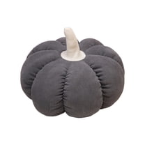 Bfogop Stuffed Pumpkin Fluffy Pumpkin Plush Toy Thanksgiving Halloween Pumpkins Decorative Cushion Fall Decor Stuffed Throw Pillows Toy for Christmas Sofa Couch Supplies 7.8 Inch