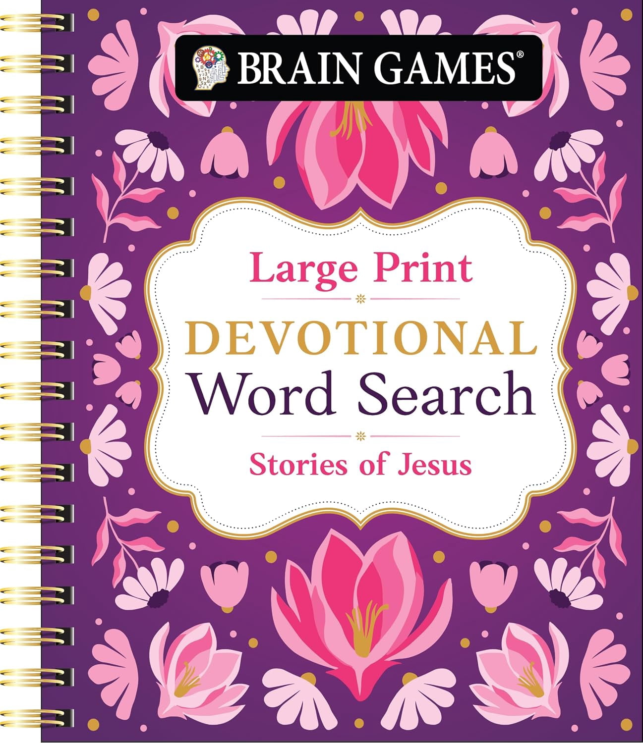 Publications International Bg 192p LP Bws Parable Miracle, (Spiral-Bound)