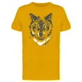 thumbnail image 1 of Bg Wolf Sketch T-Shirt Men -Image by Shutterstock, Male Large, 1 of 2