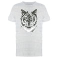 thumbnail image 1 of Bg Wolf Sketch Tee Men's - Men T-Shirt, Small, 1 of 1