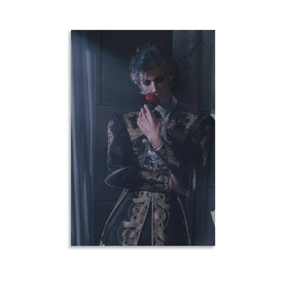 Bg3 Astarion Poster Canvas Poster Wall Art Picture Prints Hanging Photo Gift Decor Home Posters Artworks 12x18inch(30x45cm)