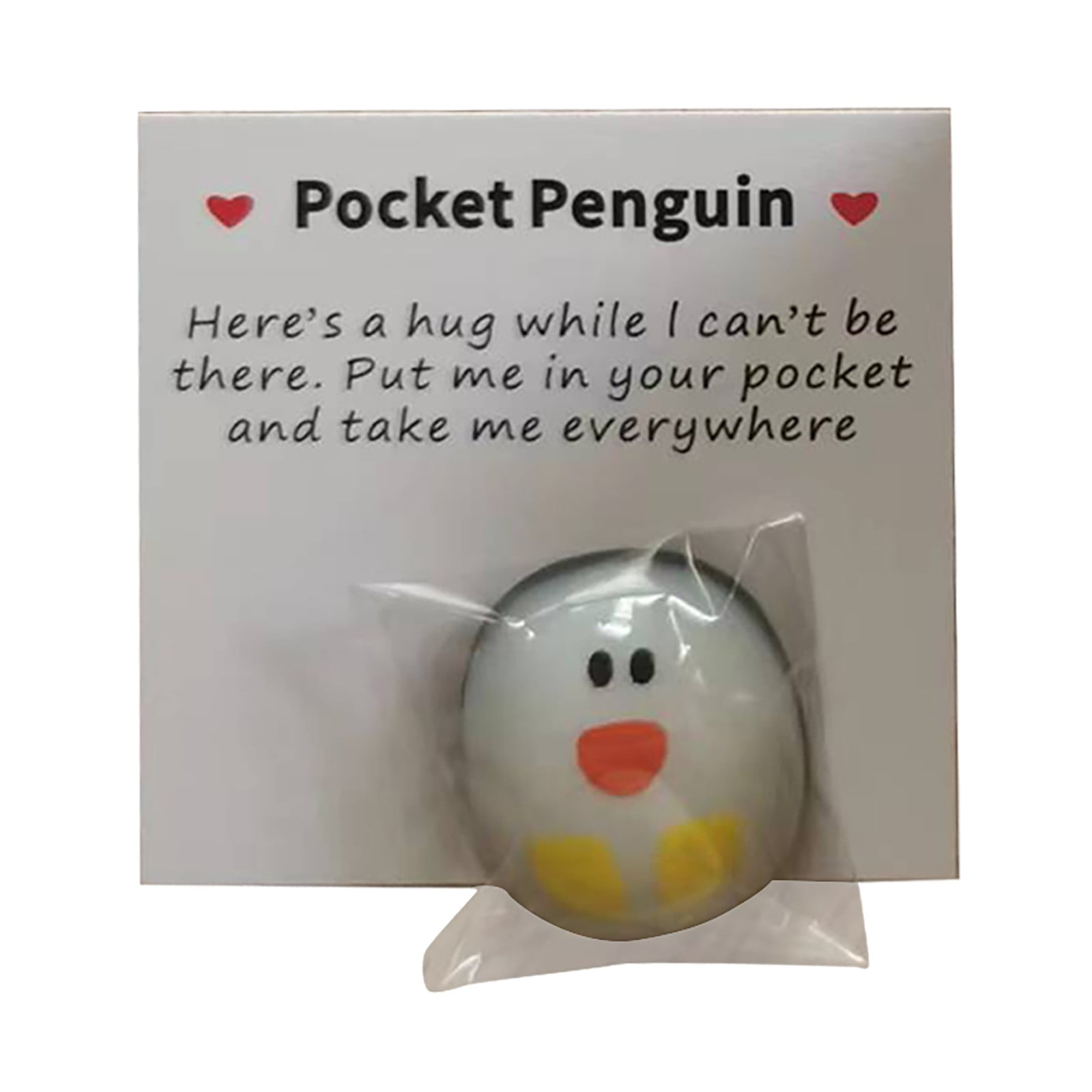 Bgageg A Little Pocket Penguin Hug Cute Pocket Penguin Hug Animal Decoration Special Encourage Birthday Wedding Party Valentines Penguin Gift Decoration