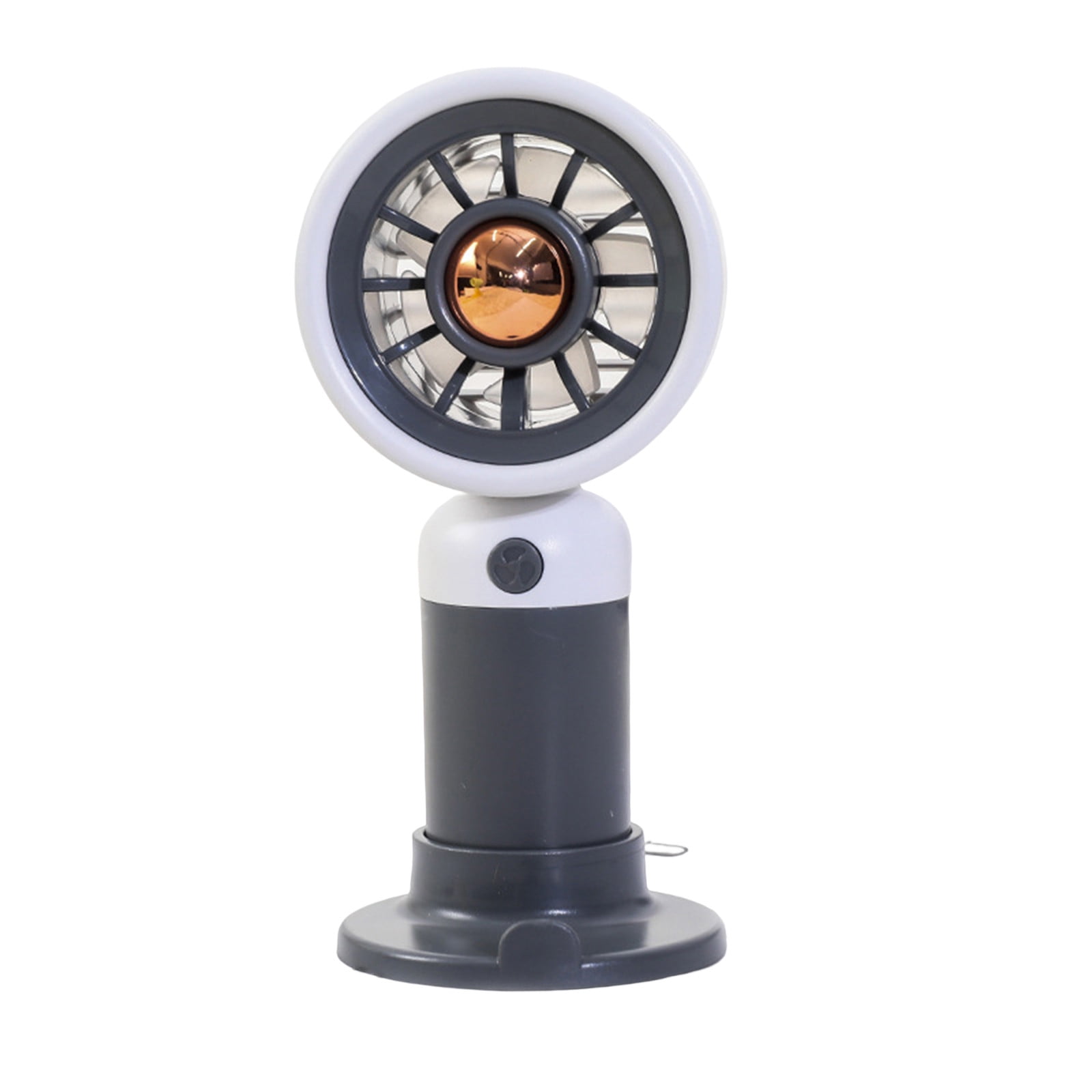 Bgageg Hesroicy Fan 5 USB Charging Design Strong Power Low Noise Grille Compact Size Electric
