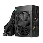 Bluegears Bgears b-Vigor 700W 80+ Efficency Equivalent 115-230V All Black Ribbon Cable Gaming PC ATX Power Supply