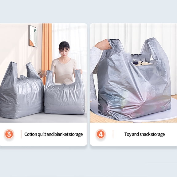 Bgliely 10 Pack Extra Large Moving Bags, Heavy Duty Thickened Packing Bags for Clothes, Blankets, and More - Convenient and Economical Storage Solution