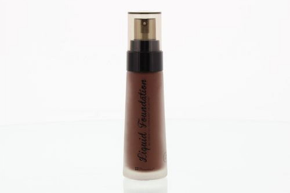Bh Liquid Foundation Makeup Set Kit (Deep Ebony) New