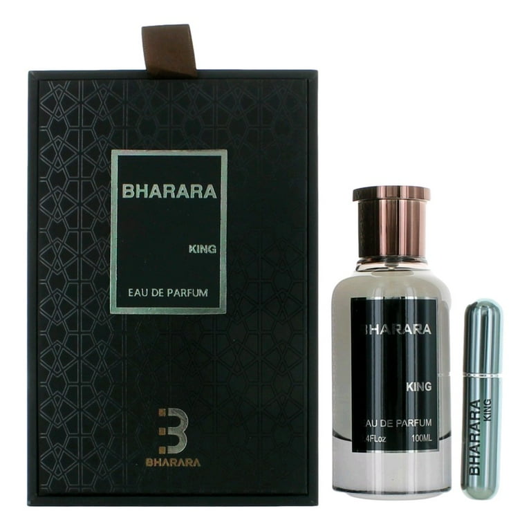 Bharara Bleu Eau De Parfum Spray + Refillable Travel Spray (Unisex) By Bharara Beauty - 3.4 oz Bharara Bleu Eau De Parfum Spray + Refillable Travel Spray (Unisex) By Bharara Beauty - 3.4 oz