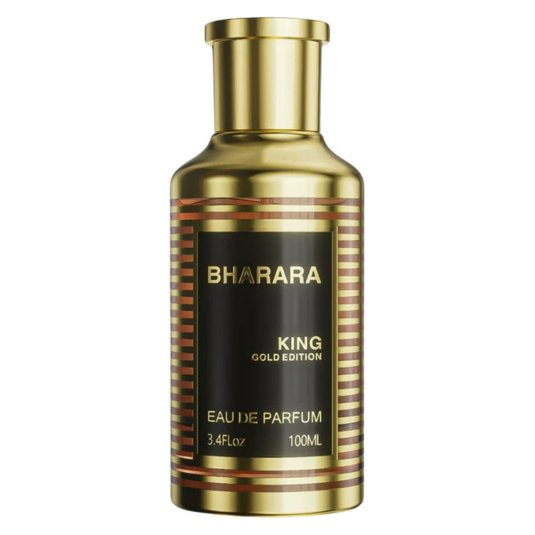 Bharara Men's King Gold Edition 3.4 oz EDP Spray, Citrus Gourmand