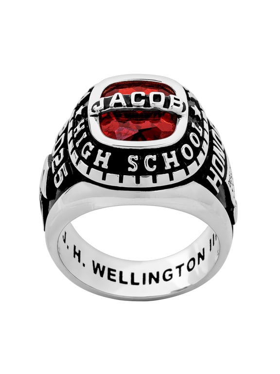 CLASS RING Men's Personalized-Top Class Ring, Personalized, High School or College Graduation Gift