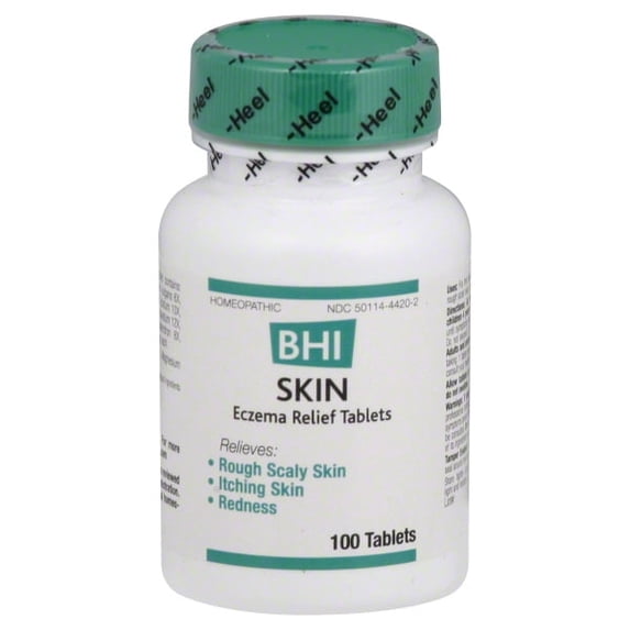 Bhi/Medinatura - Skin Eczema Relief - 100 Tablets