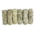 thumbnail image 1 of Bholi Sage Plus White Sage Sticks Pack of 6, Sage Smudge Kit 4'' Long Dried Sage Sticks for Meditation, Smudging and Cleansing, Getting Rid Negative Energy, Sustainably Grown California Sage, 1 of 7