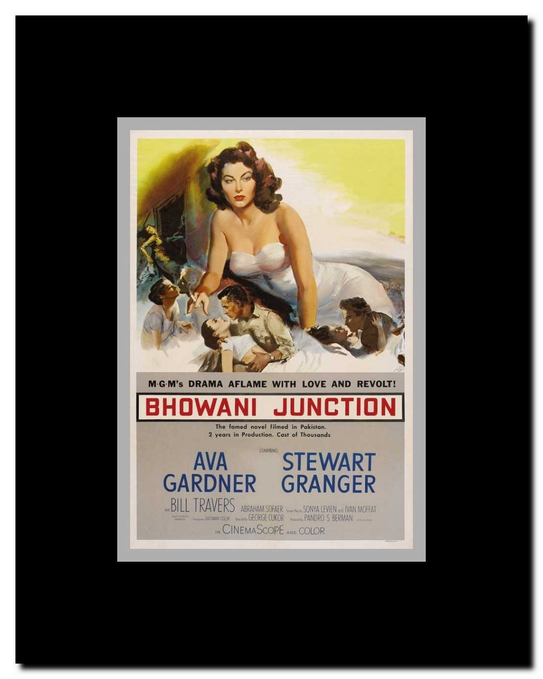 Bhowani Junction Framed Movie Poster
