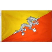 Bhutan - 3X5 Nylon Flag