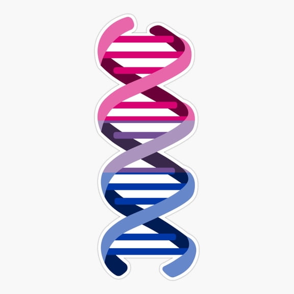 Bi DNA Science Sticker