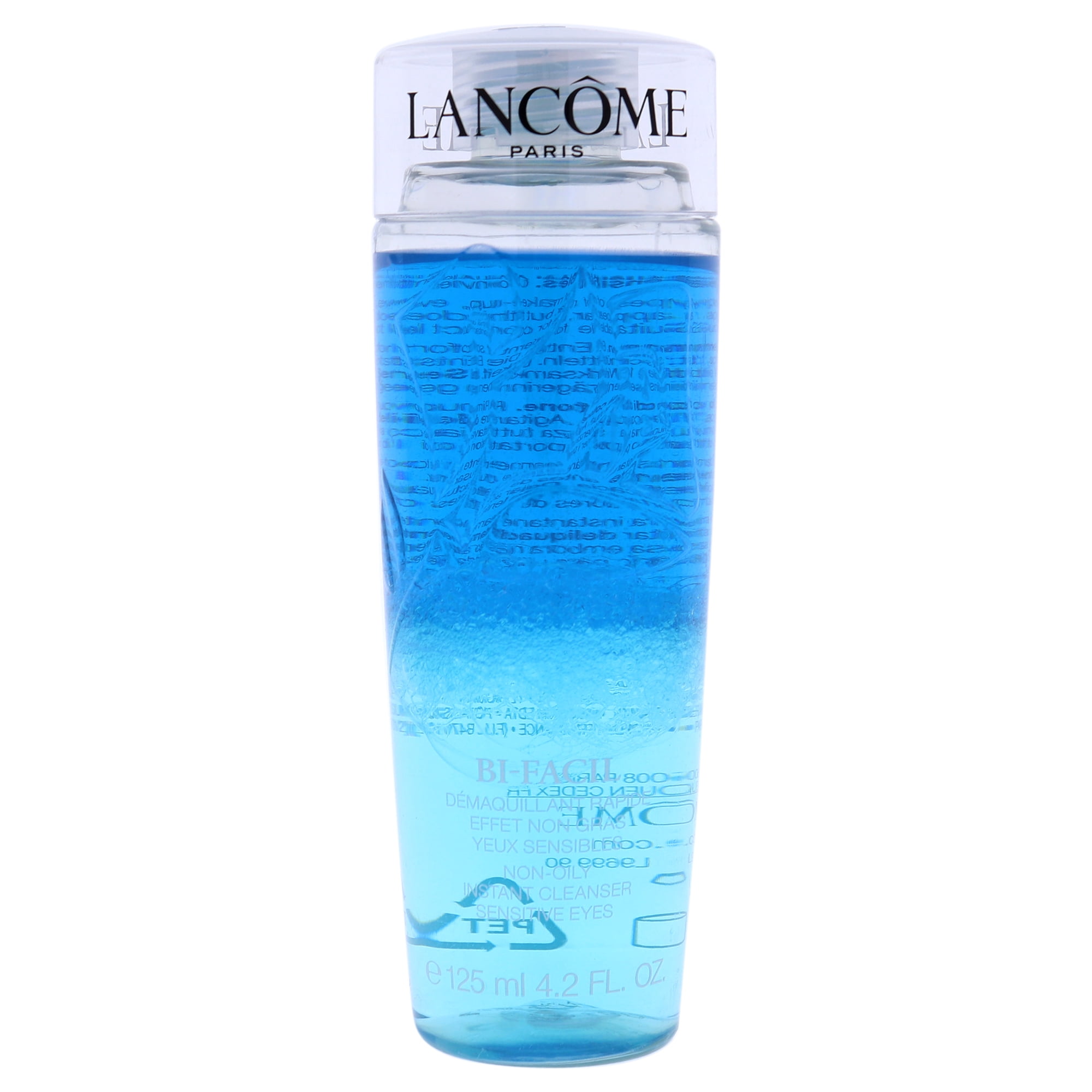 Lancome Bi Facil Cleanser, 4.2 oz, Removes Waterproof Makeup, Non