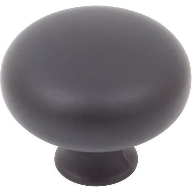 BiFold Closet Door Knob, 11/2 Inches, Matte Black by Stone Harbor