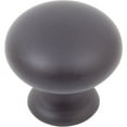 thumbnail image 1 of Bi-Fold Closet Door Knob, 1-1/4 Inches, Matte Black by Stone Harbor Hardware, 1 of 4