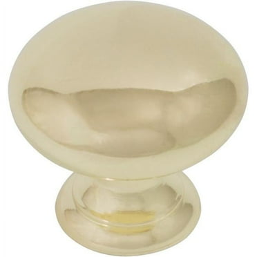 Bi-Fold Closet Door Knob, 1-1/4 Inches, Polished Brass by Stone Harbor Hardware