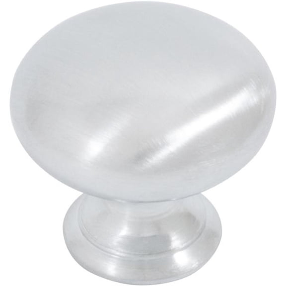 Stone Harbor Hardware Bi-Fold Closet Door Knob, 1-1/4 Inches, Satin Chrome