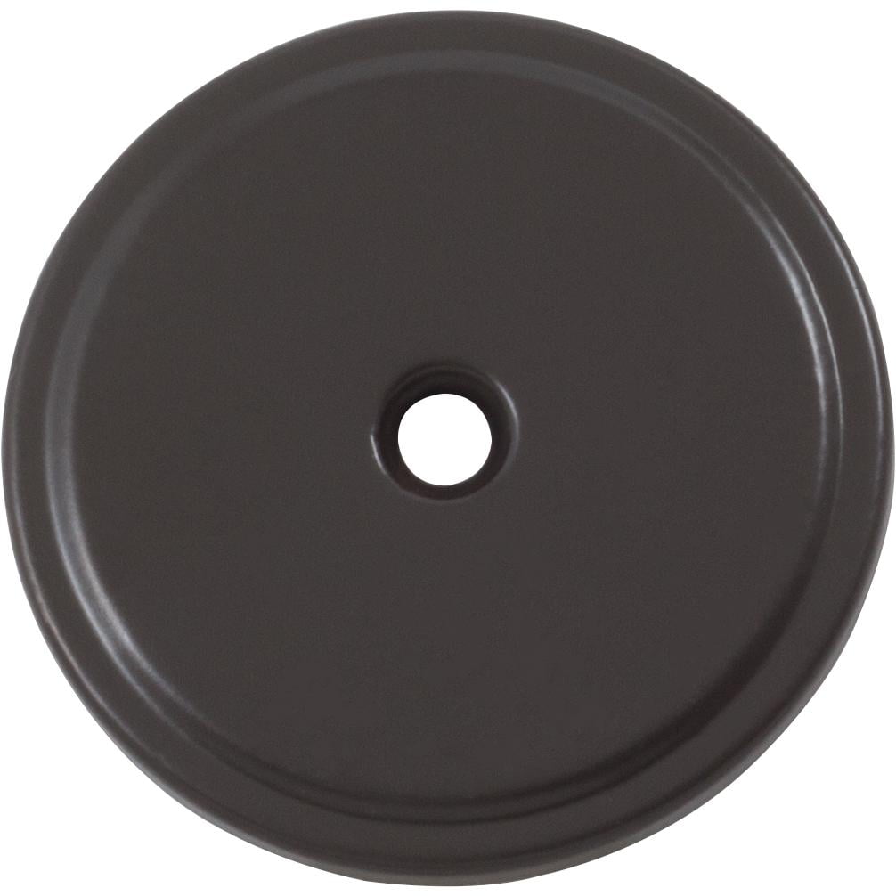 BiFold Closet Door Knob Backplate, 13/4 Inches, OilRubbed Bronze by