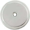 thumbnail image 1 of Stone Harbor Hardware 1-3/4" Bi-Fold Closet Door Knob Backplate, Satin Chrome, 1 of 8