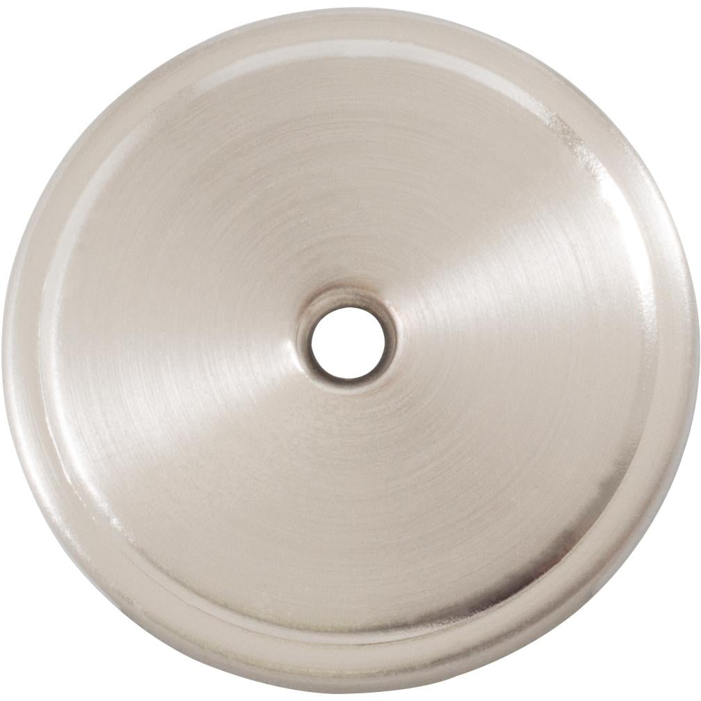 BiFold Closet Door Knob Backplate, 13/4 Inches, Satin Nickel by Stone