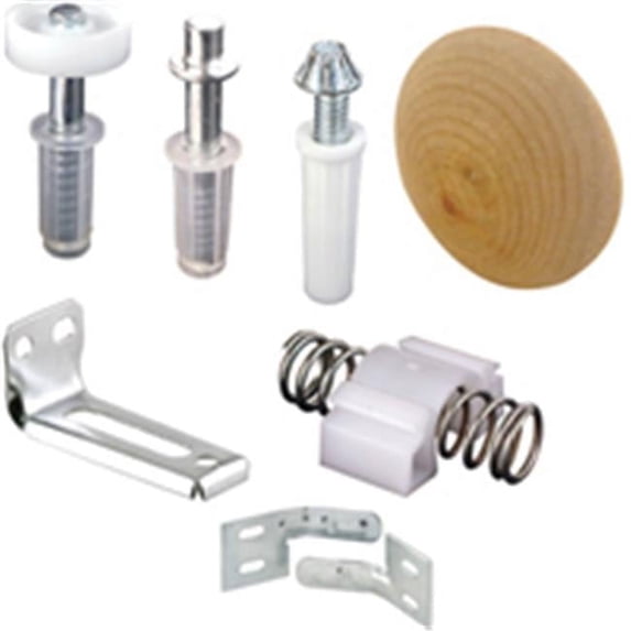 Bi-Fold Door Repair Kit, For 7/8 in. Wide Track, Used with 3/8 in