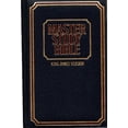 thumbnail image 1 of Pre-Owned Bi-KJV Master Study Blue Imita Hardcover - USED, 1 of 1