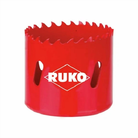 Bi Metal Hole Saw Hss Variable Toothing 2-1/4 Inches Ruko Tools 106057