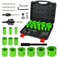 Bi-Metal Hole Saw Kit, 22PCS Hole Saw Set with 3/4