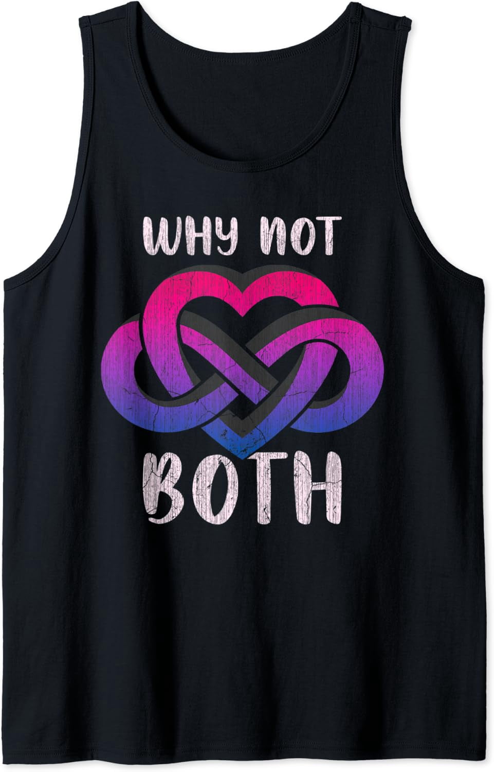 Bi Polyamory Polyamory Symbol Bisexual Colors Saying Tank Top Size S