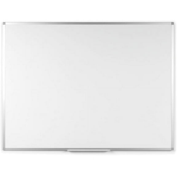 Bi-Silque Ayda Steel Dry Erase Board 18" (1.5 ft) Width x 24" (2 ft) Height - White - Aluminum Frame