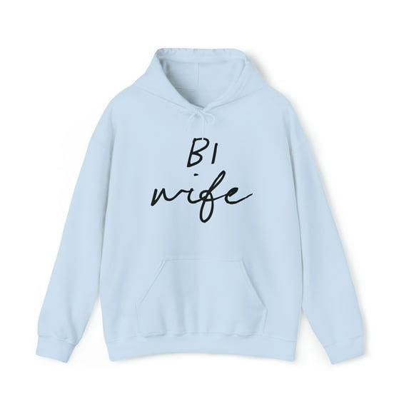 Bi Wife Bisexual Wifey From Husband Wife Hoodie, Gifts, Hooded Sweatshirt