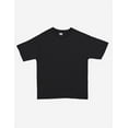 thumbnail image 1 of Bi-blend Youth Mega-Tee | 3250 | Black | XLarge, 1 of 6
