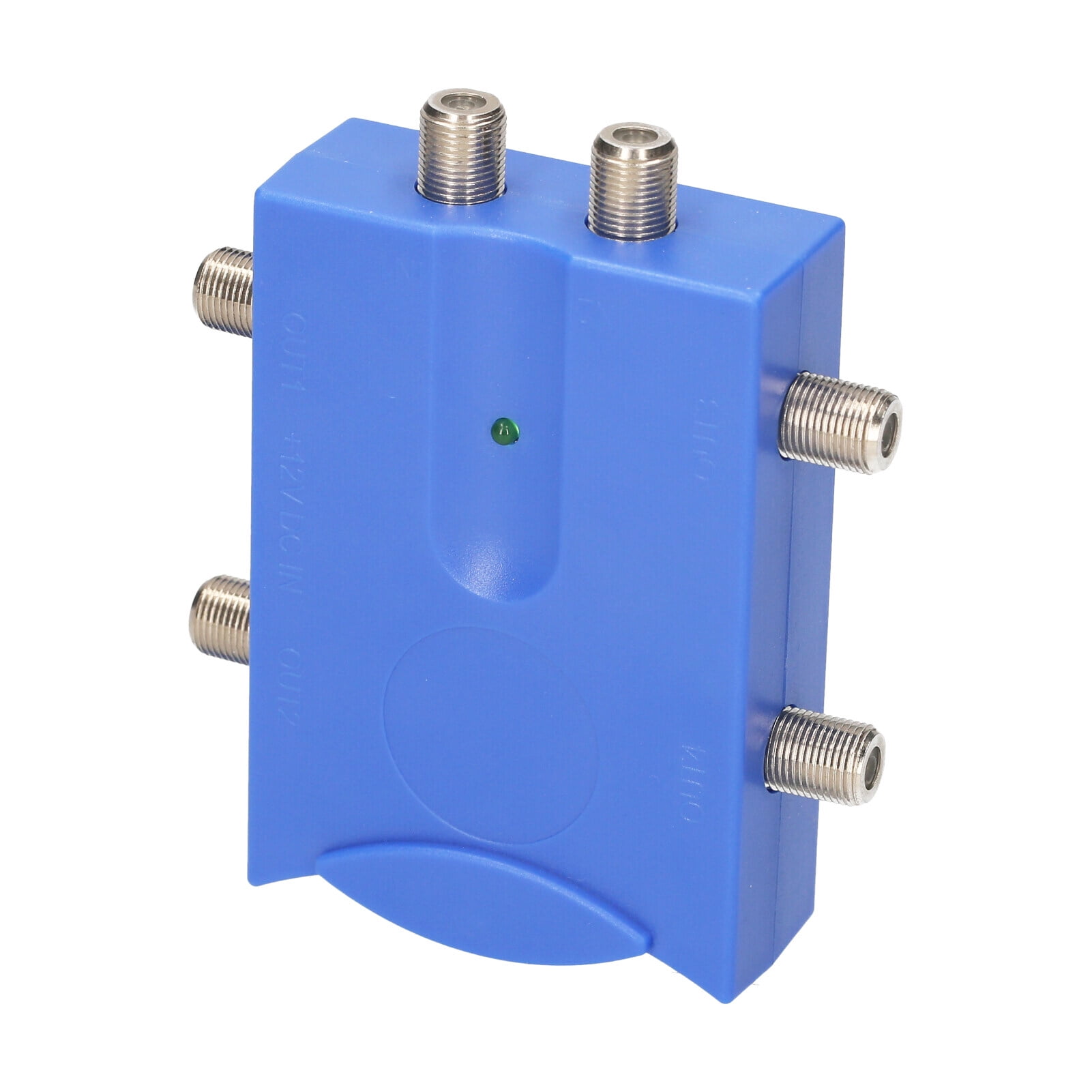 Bi-directional TV Amplifier 2 Inputs TV Antenna Signal Booster with 4 ...