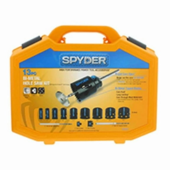 Bi-metal Hole Saw Set, 13 Piece