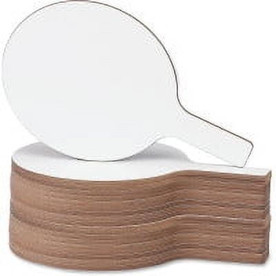 Ultra-Modern White Magnetic Glass Dry-Erase Board 36" x 24"