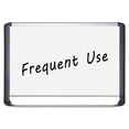 thumbnail image 1 of Bi-silque Visual® Lacquered Steel Magnetic Dry Erase Board, 36 X 48, Silver/black, 1 of 3