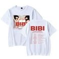 thumbnail image 1 of BiBi North America Tour Merch Short Sleeve T-shirt Unisex Fashion Crew Neck Top, 1 of 2
