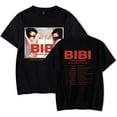 thumbnail image 1 of BiBi North America Tour Merch Short Sleeve T-shirt Unisex Fashion Crew Neck Top, 1 of 2