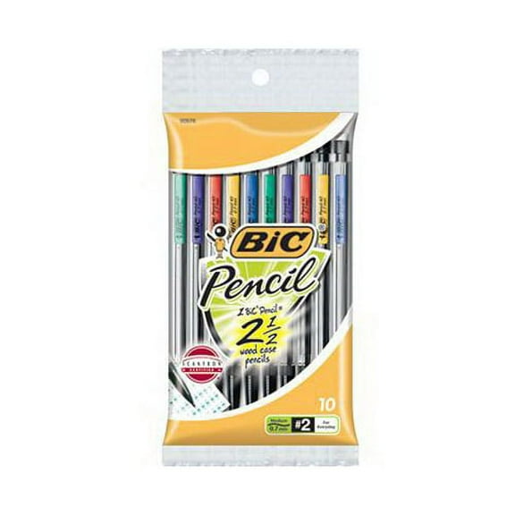 BiC Xtra Life Mechanical Pencil, 0.7 mm, #2, 10 Ct (1 Pack)