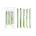 thumbnail image 1 of BiFandian 5-Pack Retractable Gel Pens, 0.5mm Fine Point Tip Pen Set, Smooth Black Ink Writing, 1 of 6