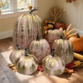 thumbnail image 1 of BiFandian 7Pcs Artificial Pumpkin Ornament, Simulation Decorative Pumpkin Model, Desktop Fall Display Props for Halloween Thanksgiving Day Decoration Indoor Outdoor, 1 of 6