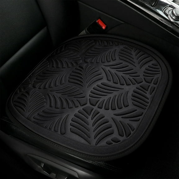 BiFandian Breathable Car Seat Cushion Cover, Leaves Decorative Design Auto Chair Cushion Pad, Universal Vehicle Interior Seat Mat