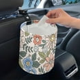 thumbnail image 1 of BiFandian Car Hanging Trash Can, Portable Mounted Garbage Bin for Rear Seat Storage, Vehicle Organizer for Waste, Travel, Commute, Car Accessory, Small Bin, 1 of 6