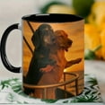 thumbnail image 1 of BiFandian Couple Dachshund Mug, Cute Ceramic Coffee Cup for Dog Lovers, Matching Dog Design Mug Set for Beverages, Gift, Daily Use, 1 of 5