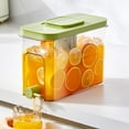 thumbnail image 1 of BiFandian Drink Dispenser for Fridge, Drink Container with Faucet and Cold Brew Pitcher Juice Jug for Party Water, Beverage, Lemonade, Milk, Kitchen Daily Use Home Bar, 1 of 9