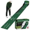 thumbnail image 1 of BiFandian Golf Putting Green Indoor, Golf Putting Mat boasts Green Speed and a Wrinkle-Free Surface, Practice Putting Mat with lenticular 3D Backplate, Alignment Guides and Ball Return, 1 of 5